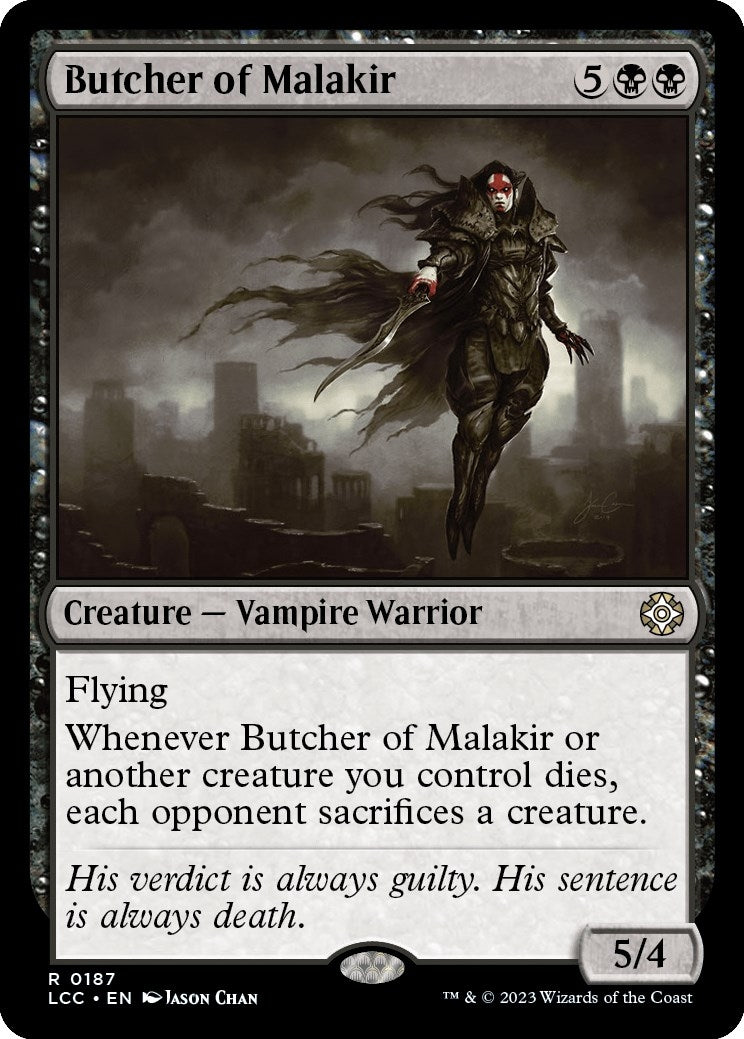 Image for Butcher of Malakir (187) [The Lost Caverns of Ixalan] - Magic: The Gathering