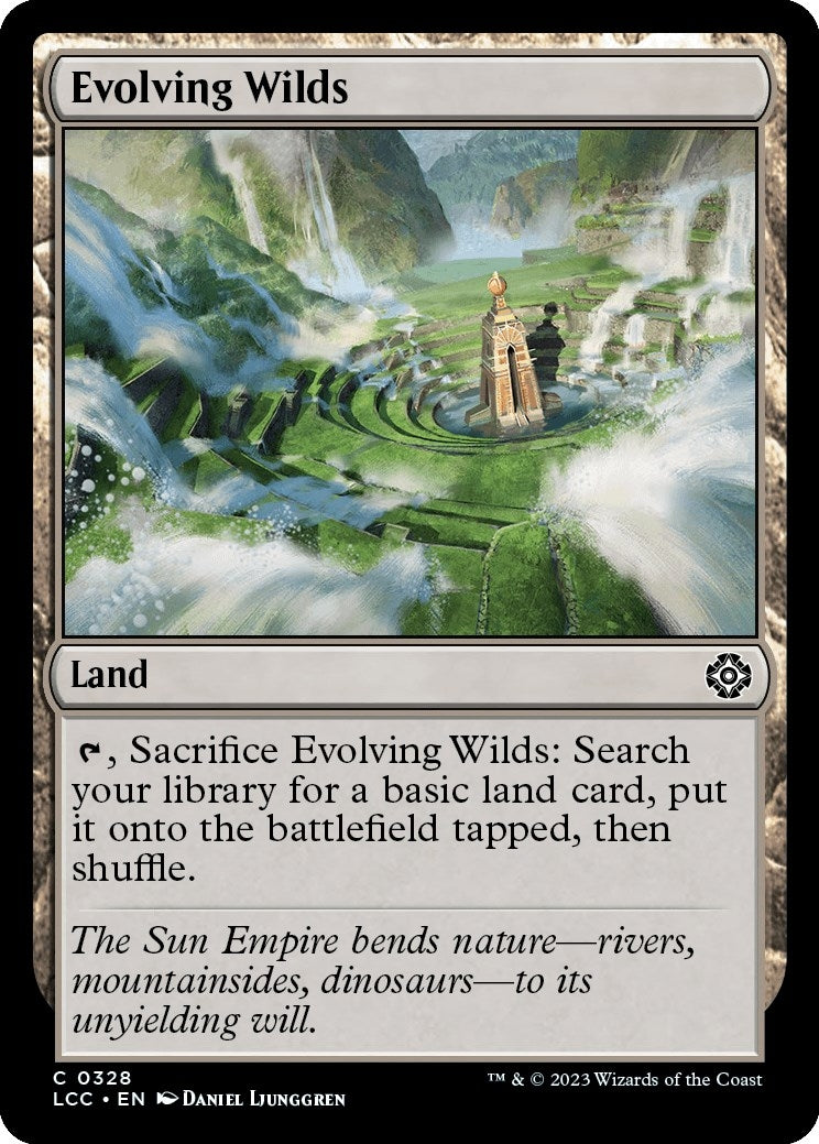 Image for Evolving Wilds (328) [The Lost Caverns of Ixalan] - Magic: The Gathering