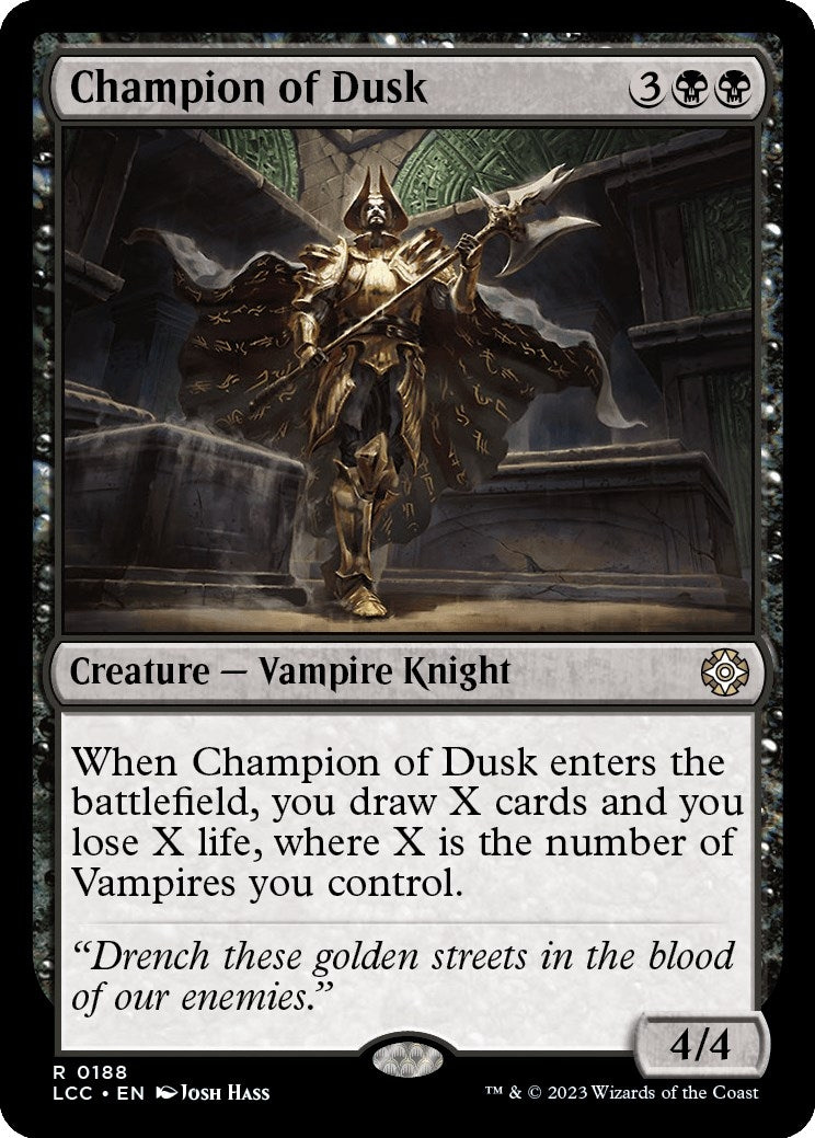 Image for Champion of Dusk (188) [The Lost Caverns of Ixalan] - Magic: The Gathering