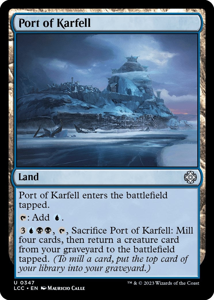 Image for Port of Karfell (347) [The Lost Caverns of Ixalan] - Magic: The Gathering
