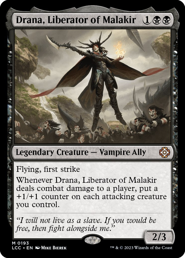 Image for Drana, Liberator of Malakir (193) [The Lost Caverns of Ixalan] - Magic: The Gathering
