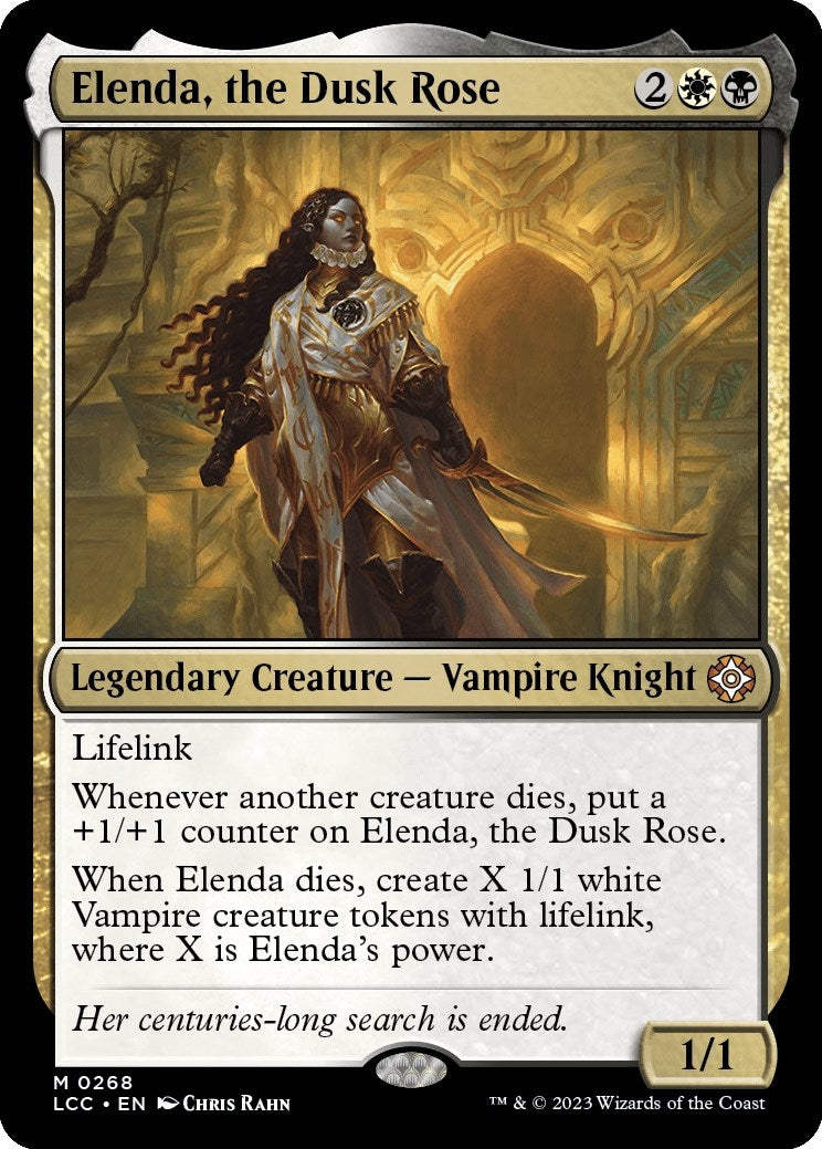 Image for Elenda, the Dusk Rose (268) [The Lost Caverns of Ixalan] - Magic: The Gathering
