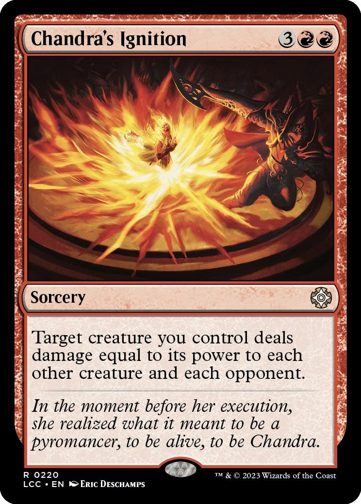 Image for Chandra's Ignition (220) [The Lost Caverns of Ixalan] - Magic: The Gathering