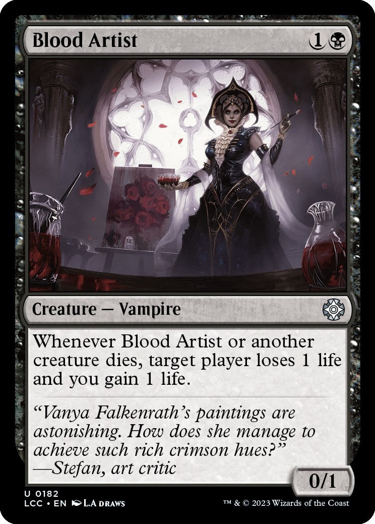 Image for Blood Artist (182) [The Lost Caverns of Ixalan] - Magic: The Gathering