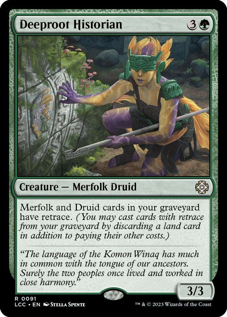 Image for Deeproot Historian (91) [The Lost Caverns of Ixalan] - Magic: The Gathering