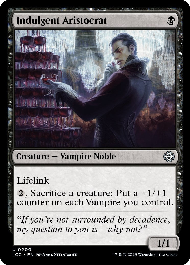 Image for Indulgent Aristocrat (200) [The Lost Caverns of Ixalan] - Magic: The Gathering