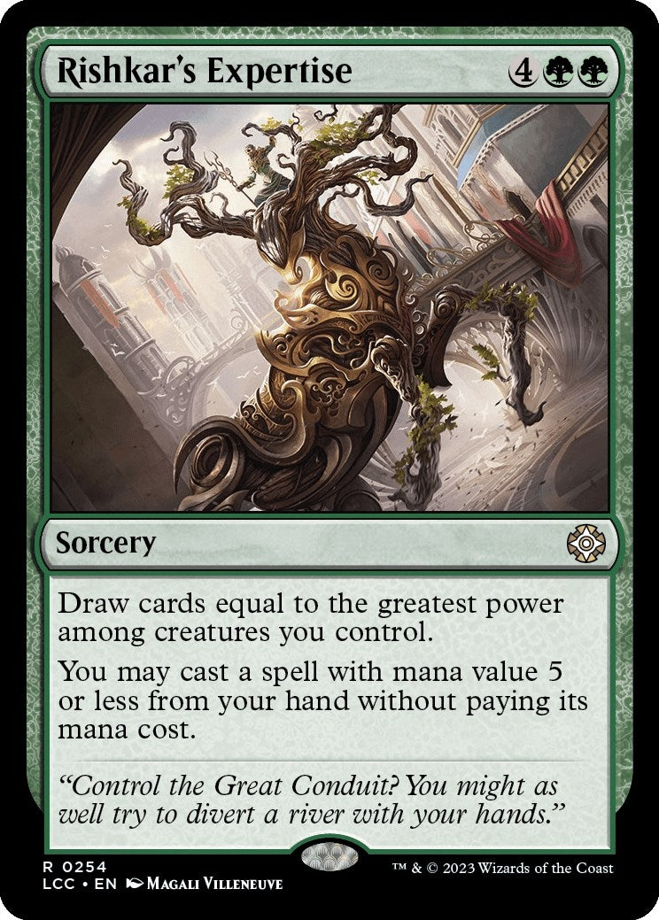 Image for Rishkar's Expertise (254) [The Lost Caverns of Ixalan] - Magic: The Gathering