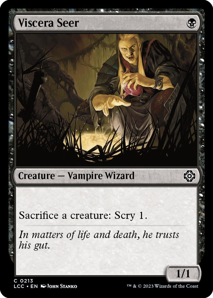 Image for Viscera Seer (213) [The Lost Caverns of Ixalan] - Magic: The Gathering