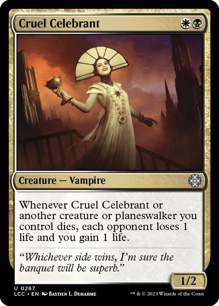 Image for Cruel Celebrant (267) [The Lost Caverns of Ixalan] - Magic: The Gathering