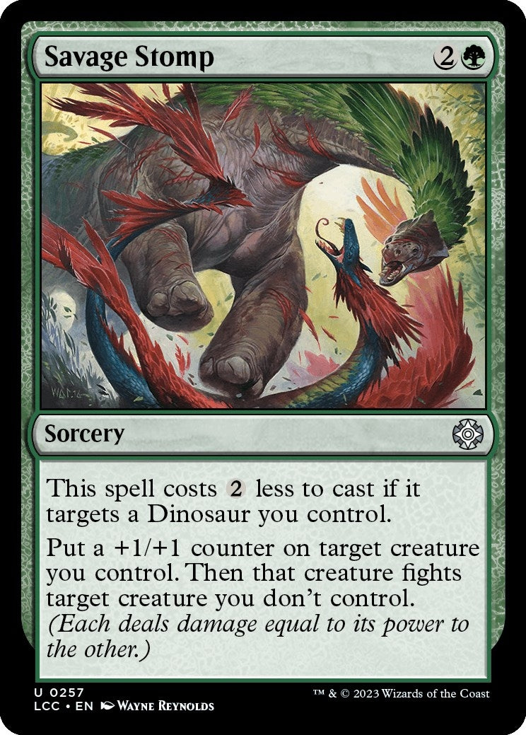 Image for Savage Stomp (257) [The Lost Caverns of Ixalan] - Magic: The Gathering