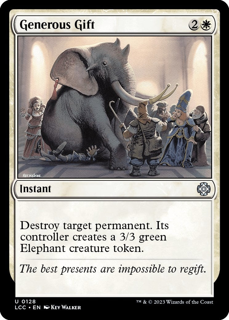 Image for Generous Gift (128) [The Lost Caverns of Ixalan] - Magic: The Gathering