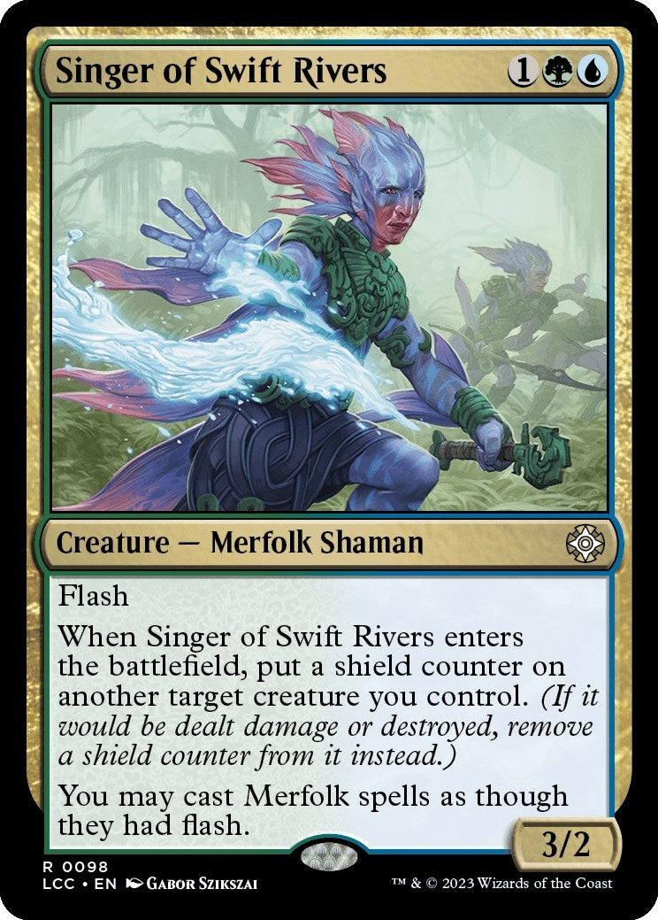 Image for Singer of Swift Rivers (98) [The Lost Caverns of Ixalan] - Magic: The Gathering