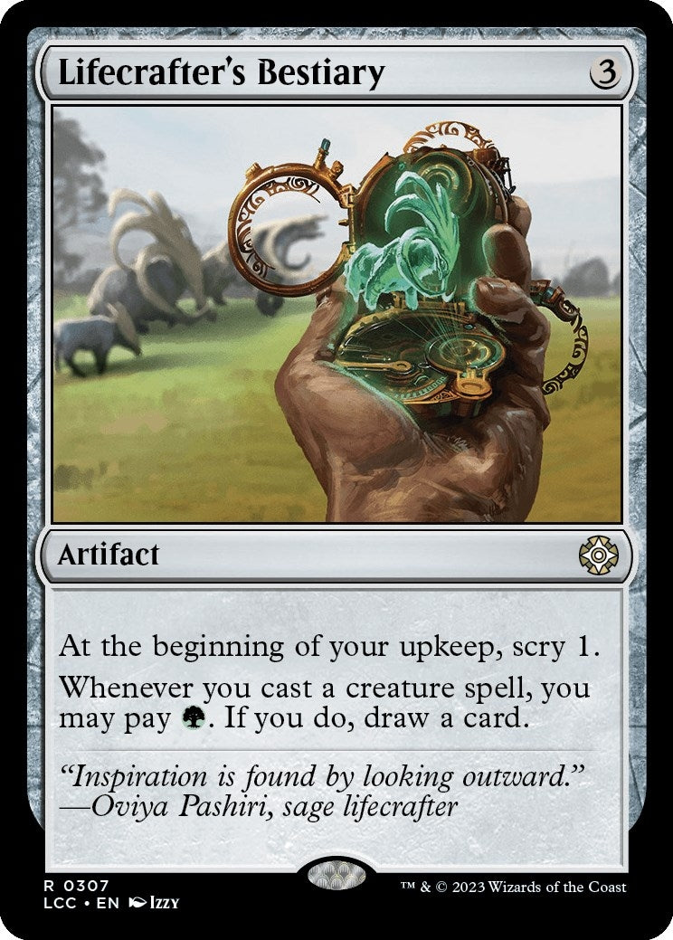 Image for Lifecrafter's Bestiary (307) [The Lost Caverns of Ixalan] - Magic: The Gathering
