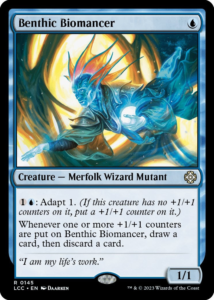 Image for Benthic Biomancer (145) [The Lost Caverns of Ixalan] - Magic: The Gathering