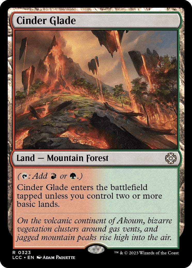 Image for Cinder Glade (323) [The Lost Caverns of Ixalan] - Magic: The Gathering