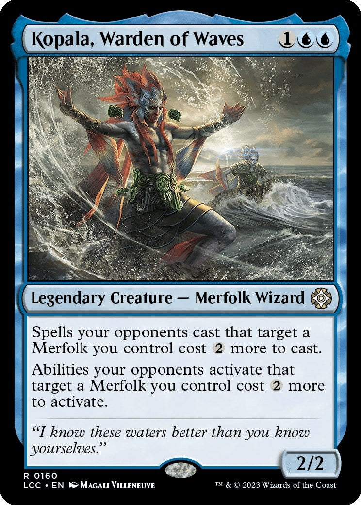 Image for Kopala, Warden of Waves (160) [The Lost Caverns of Ixalan] - Magic: The Gathering