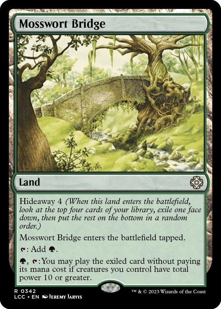 Image for Mosswort Bridge (342) [The Lost Caverns of Ixalan] - Magic: The Gathering