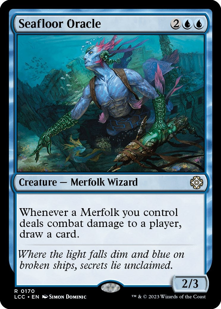 Image for Seafloor Oracle (170) [The Lost Caverns of Ixalan] - Magic: The Gathering
