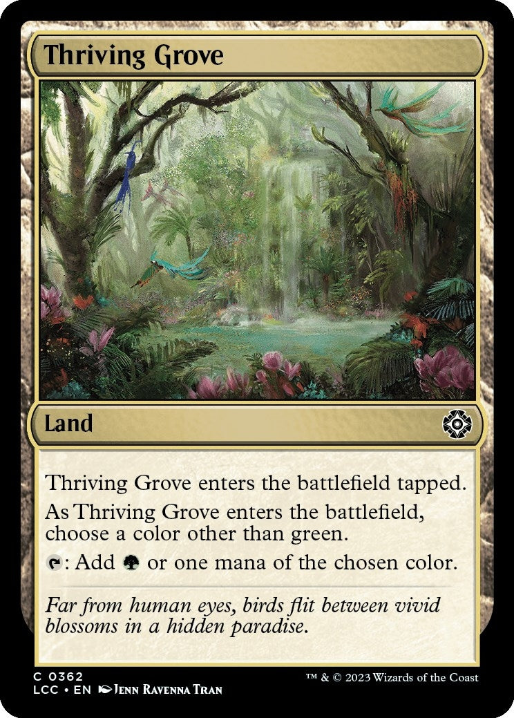 Image for Thriving Grove (362) [The Lost Caverns of Ixalan] - Magic: The Gathering