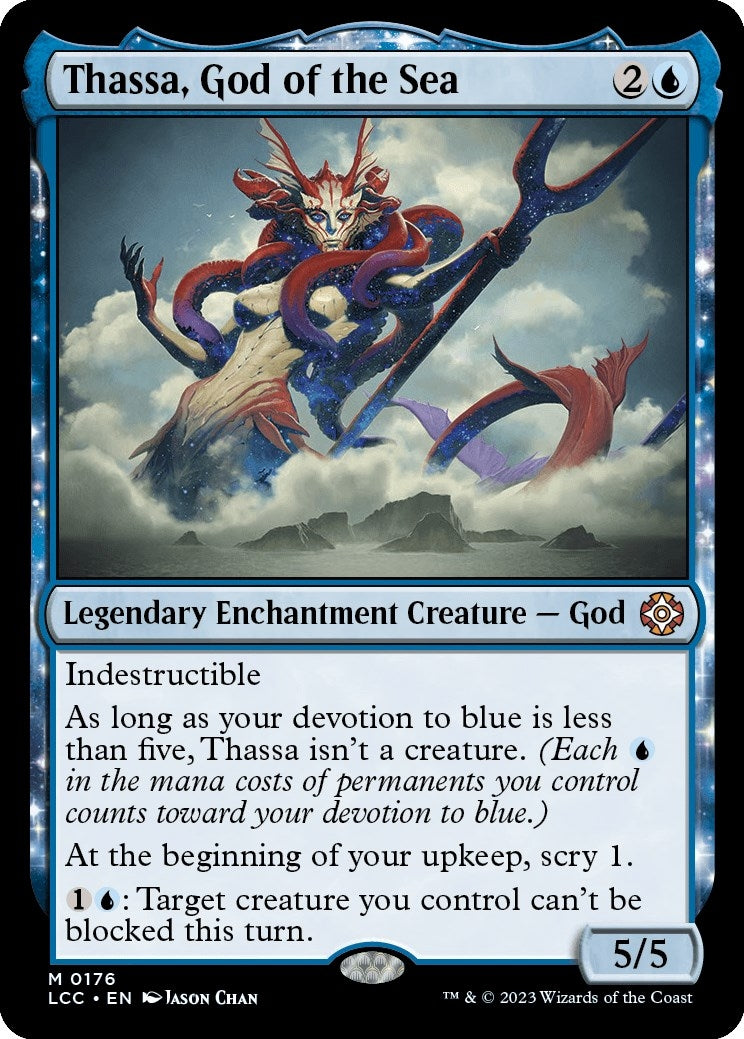Image for Thassa, God of the Sea (176) [The Lost Caverns of Ixalan] - Magic: The Gathering