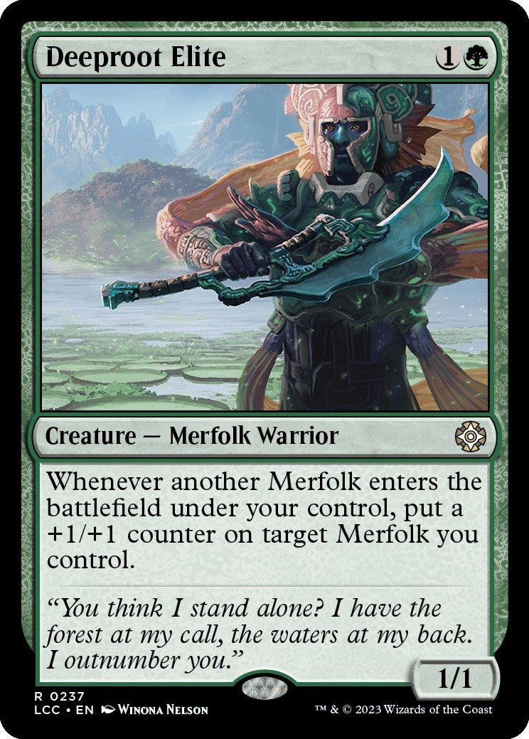 Image for Deeproot Elite (237) [The Lost Caverns of Ixalan] - Magic: The Gathering