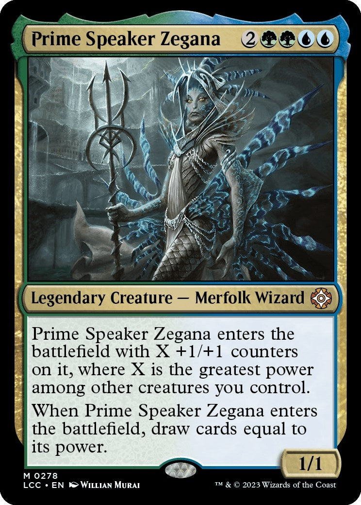Image for Prime Speaker Zegana (278) [The Lost Caverns of Ixalan] - Magic: The Gathering