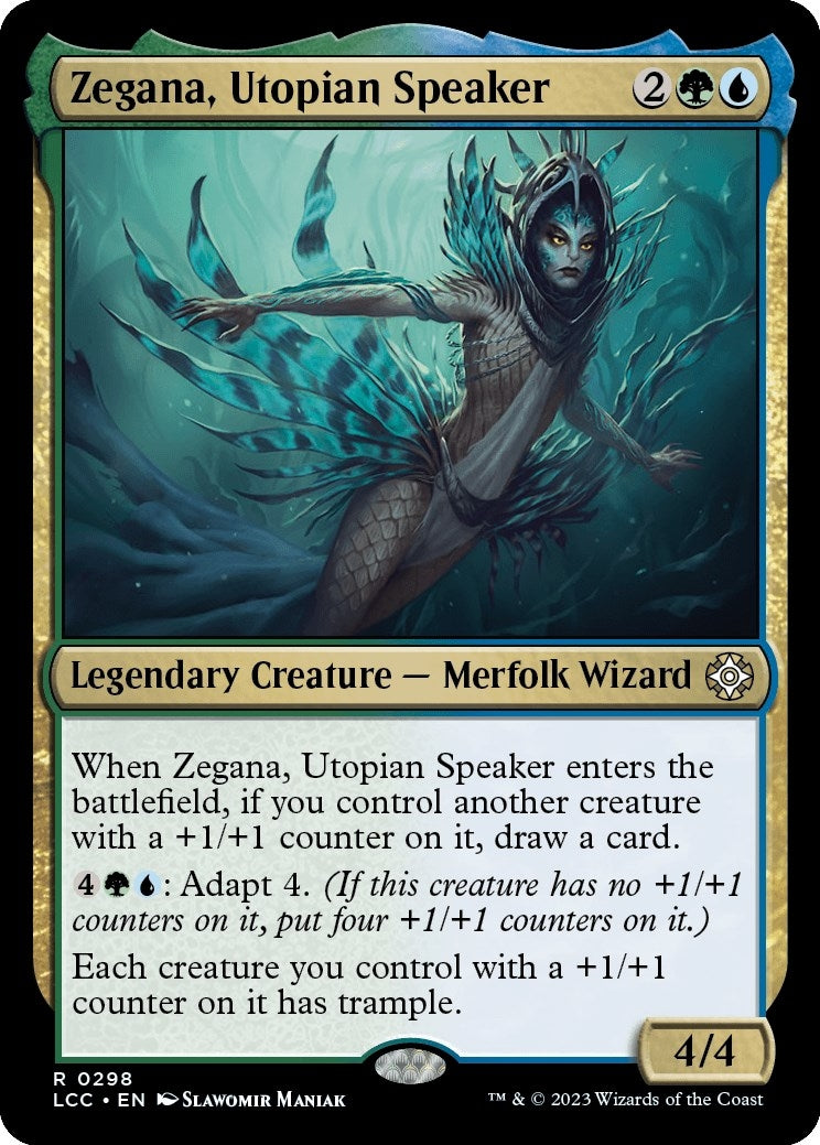 Image for Zegana, Utopian Speaker (298) [The Lost Caverns of Ixalan] - Magic: The Gathering