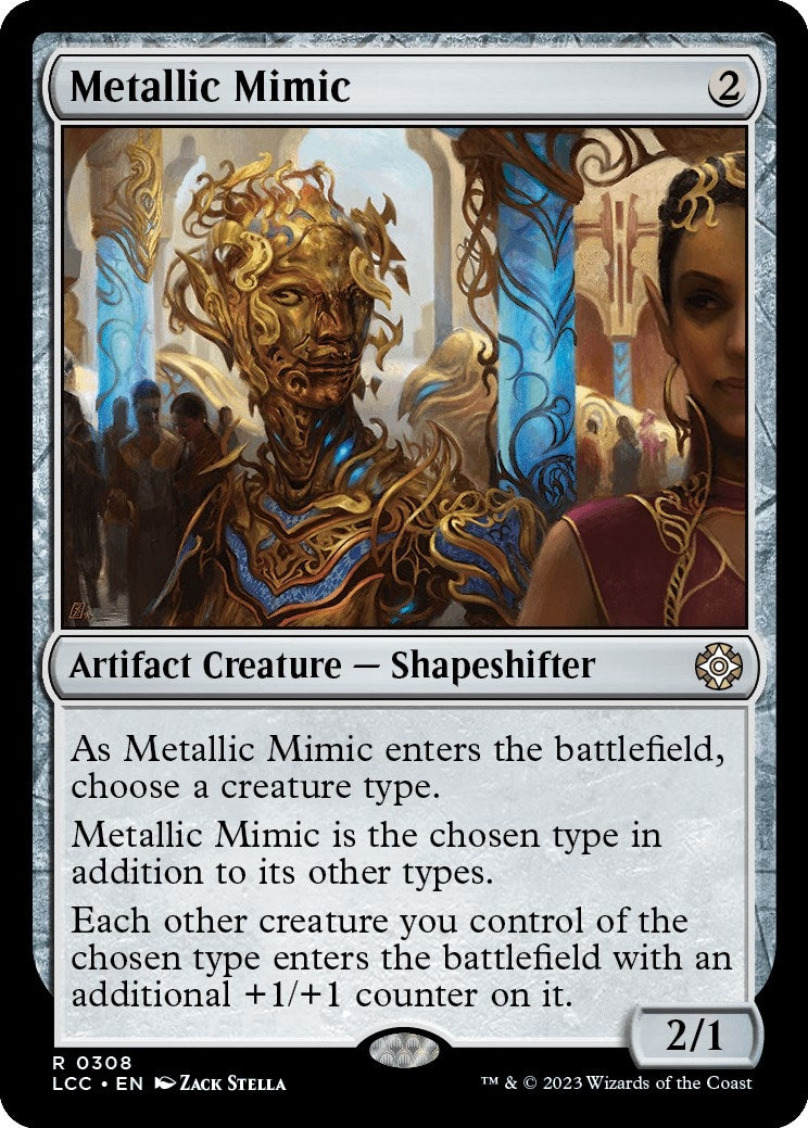 Image for Metallic Mimic (308) [The Lost Caverns of Ixalan] - Magic: The Gathering