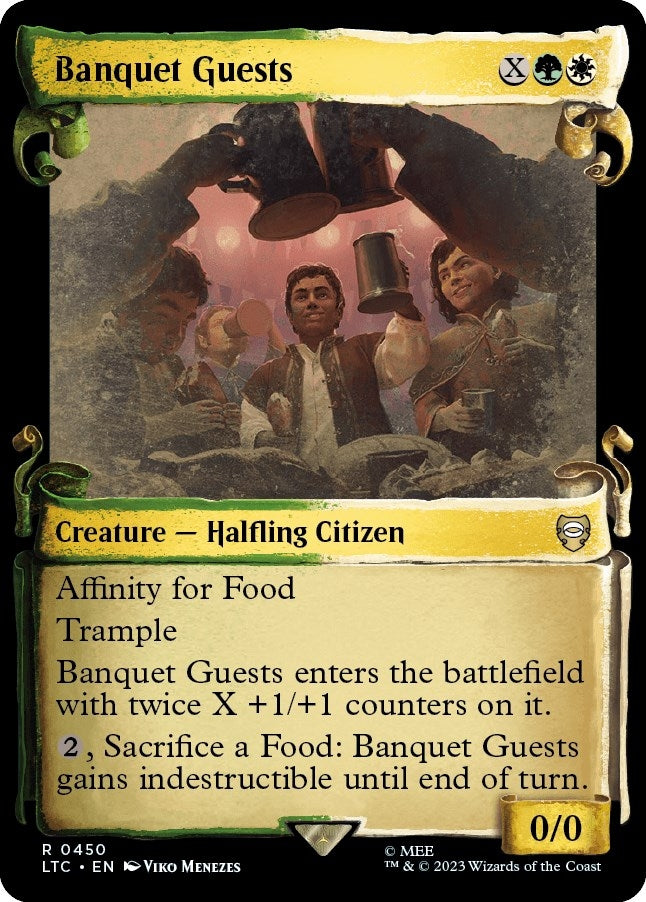 Image for Banquet Guests (Showcase Scrolls) (450) [The Lord of the Rings: Tales of Middle-earth] - Magic: The Gathering