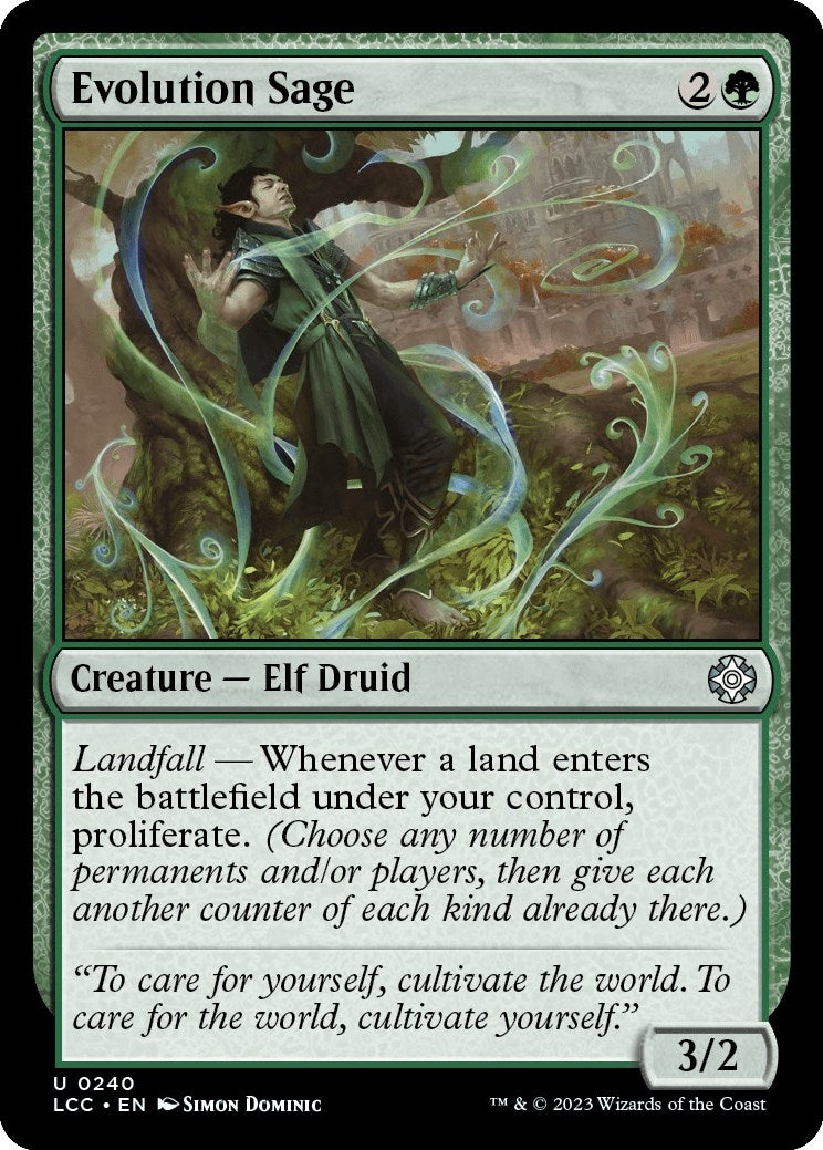 Image for Evolution Sage (240) [The Lost Caverns of Ixalan] - Magic: The Gathering