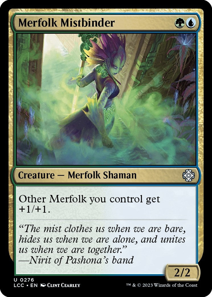 Image for Merfolk Mistbinder (276) [The Lost Caverns of Ixalan] - Magic: The Gathering