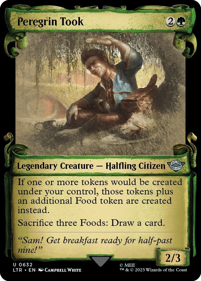 Image for Peregrin Took (Showcase Scrolls) (632) [Universes Beyond: The Lord of the Rings: Tales of Middle-earth] - Magic: The Gathering