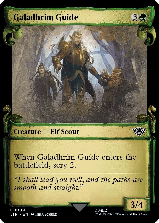 Image for Galadhrim Guide (Showcase Scrolls) (619) [Universes Beyond: The Lord of the Rings: Tales of Middle-earth] - Magic: The Gathering