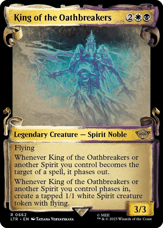 Image for King of the Oathbreakers (Showcase Scrolls) (662) [Universes Beyond: The Lord of the Rings: Tales of Middle-earth] - Magic: The Gathering
