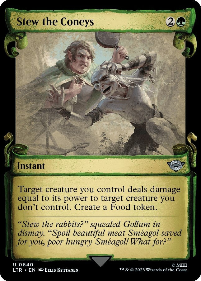 Image for Stew the Coneys (Showcase Scrolls) (640) [Universes Beyond: The Lord of the Rings: Tales of Middle-earth] - Magic: The Gathering