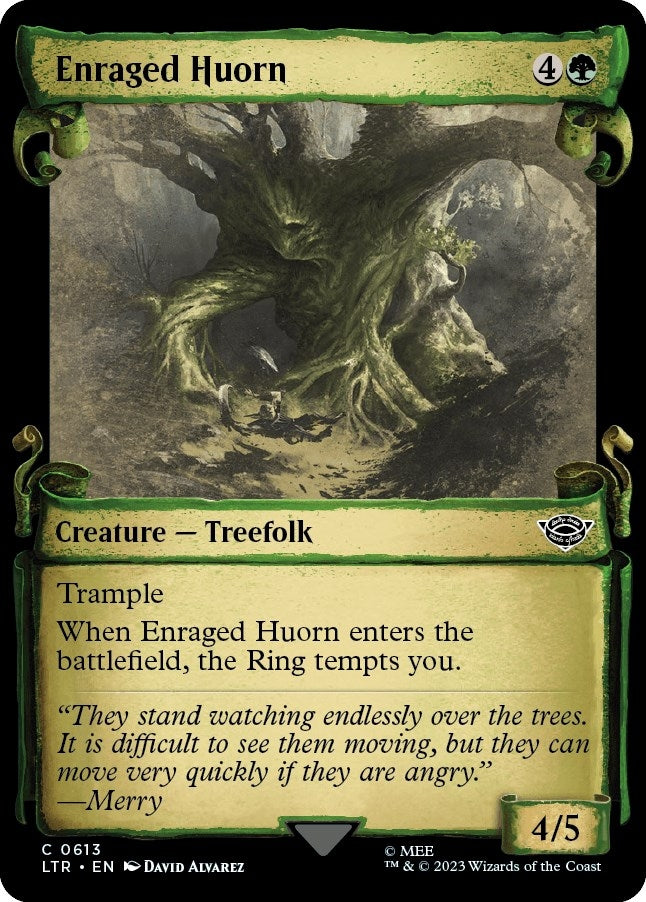 Image for Enraged Huorn (Showcase Scrolls) (613) [Universes Beyond: The Lord of the Rings: Tales of Middle-earth] - Magic: The Gathering