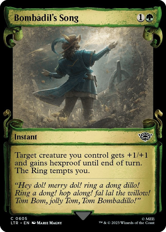 Image for Bombadil's Song (Showcase Scrolls) (605) [Universes Beyond: The Lord of the Rings: Tales of Middle-earth] - Magic: The Gathering