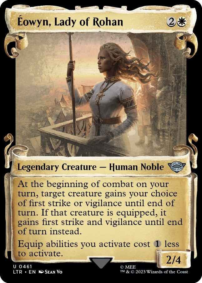 Image for Eowyn, Lady of Rohan (Showcase Scrolls) (461) [Universes Beyond: The Lord of the Rings: Tales of Middle-earth] - Magic: The Gathering
