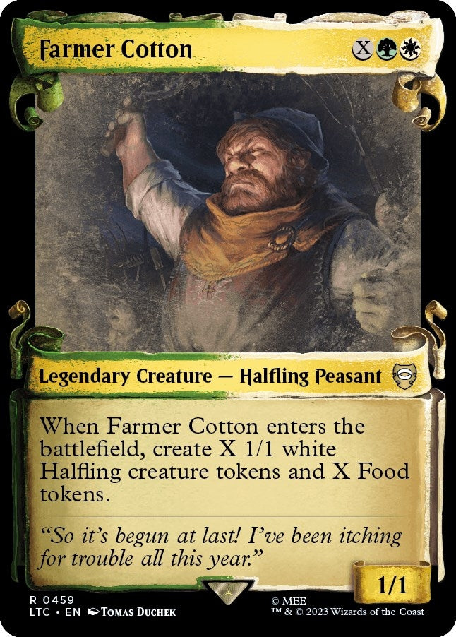 Image for Farmer Cotton (Showcase Scrolls) (459) [The Lord of the Rings: Tales of Middle-earth] - Magic: The Gathering
