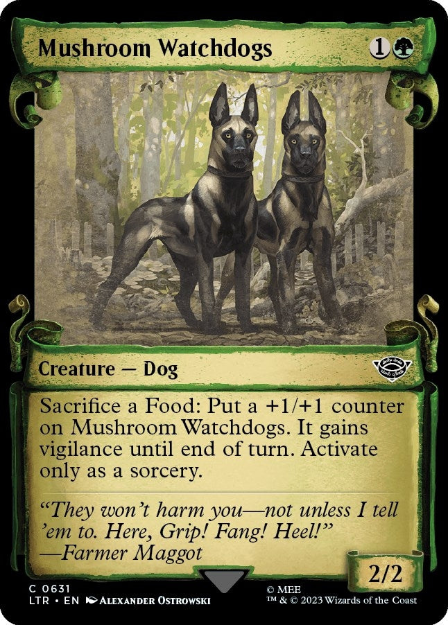 Image for Mushroom Watchdogs (Showcase Scrolls) (631) [Universes Beyond: The Lord of the Rings: Tales of Middle-earth] - Magic: The Gathering