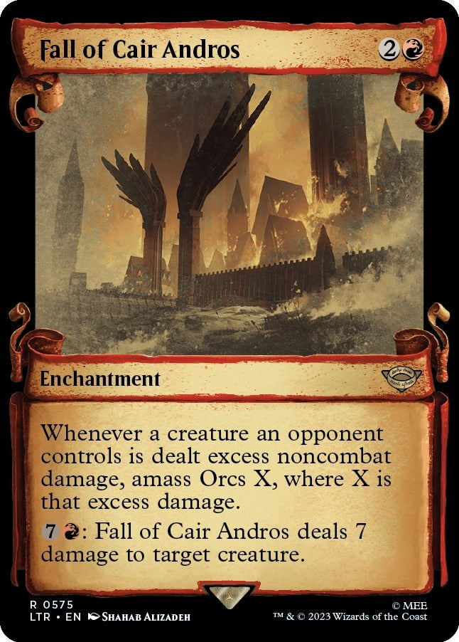 Image for Fall of Cair Andros (Showcase Scrolls) (575) [Universes Beyond: The Lord of the Rings: Tales of Middle-earth] - Magic: The Gathering
