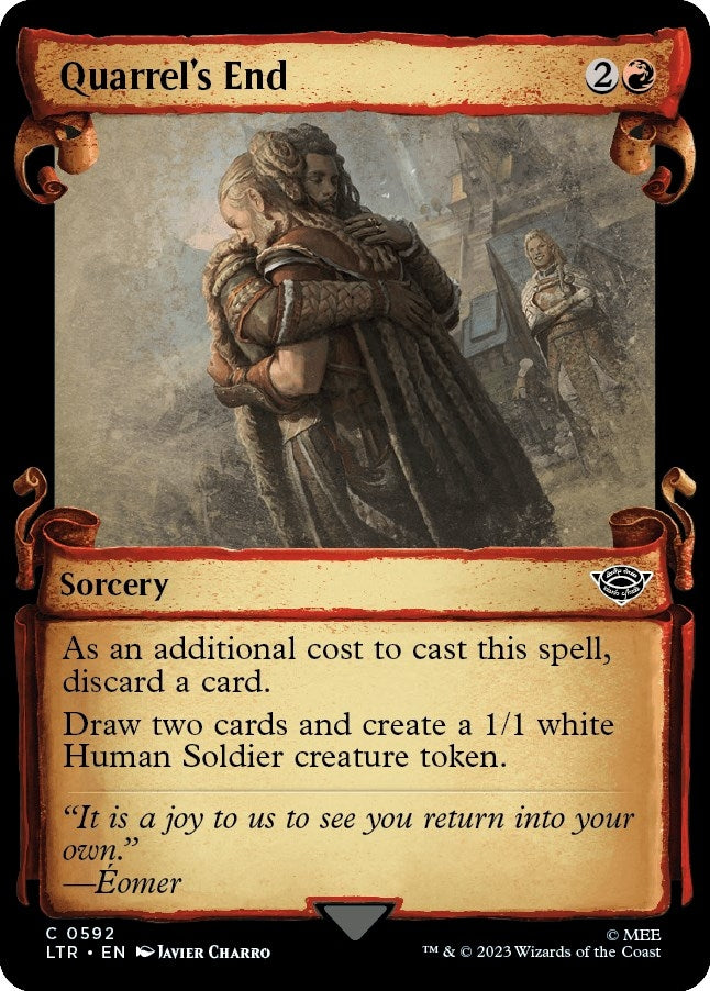 Image for Quarrel's End (Showcase Scrolls) (592) [Universes Beyond: The Lord of the Rings: Tales of Middle-earth] - Magic: The Gathering