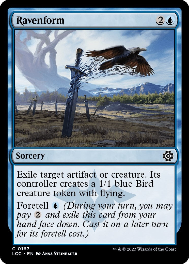 Image for Ravenform (167) [The Lost Caverns of Ixalan] - Magic: The Gathering