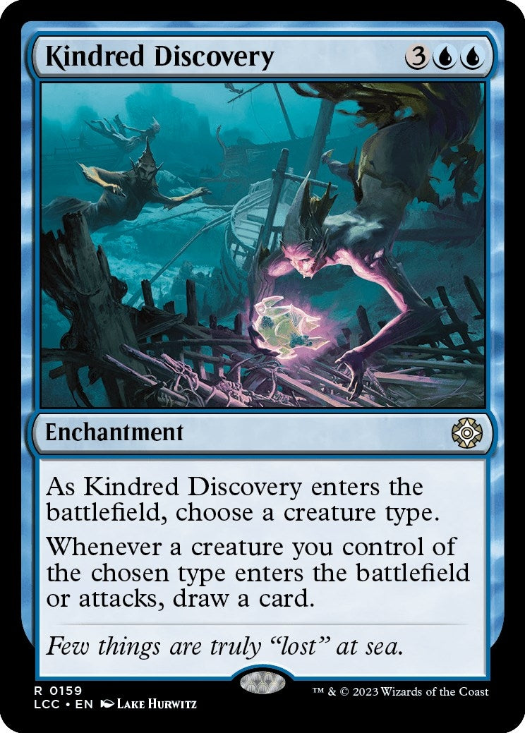 Image for Kindred Discovery (159) [The Lost Caverns of Ixalan] - Magic: The Gathering