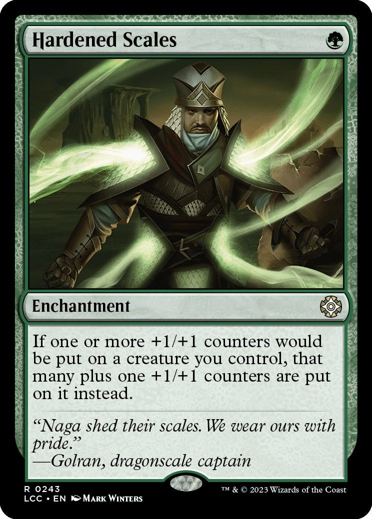 Image for Hardened Scales (243) [The Lost Caverns of Ixalan] - Magic: The Gathering