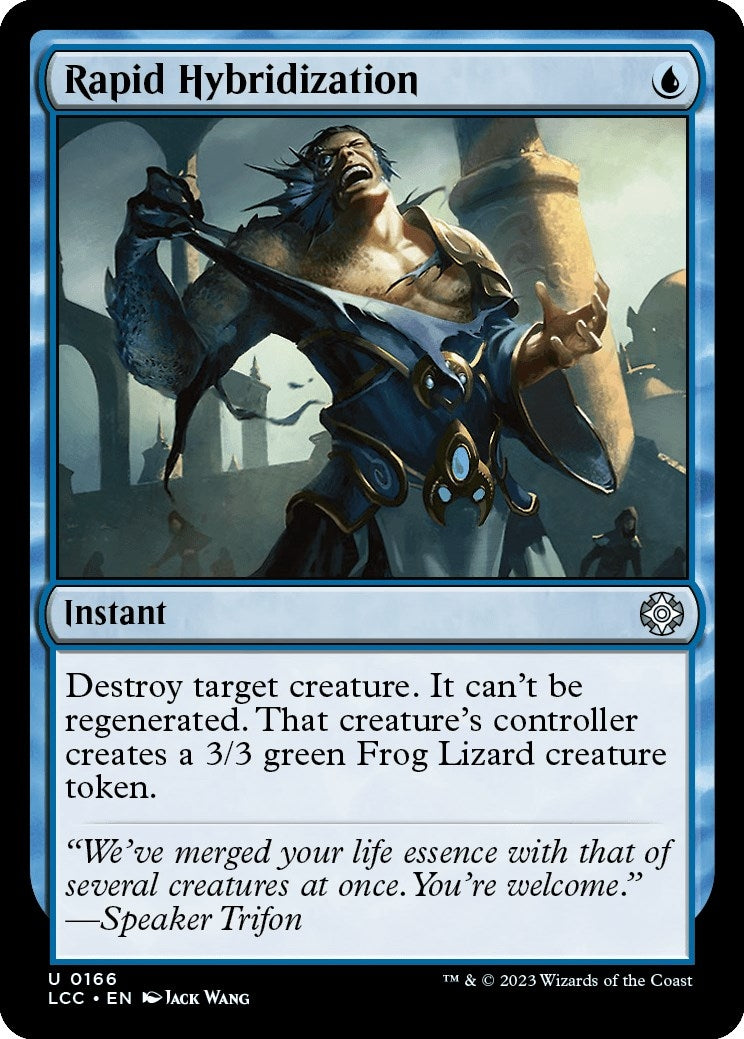 Image for Rapid Hybridization (166) [The Lost Caverns of Ixalan] - Magic: The Gathering