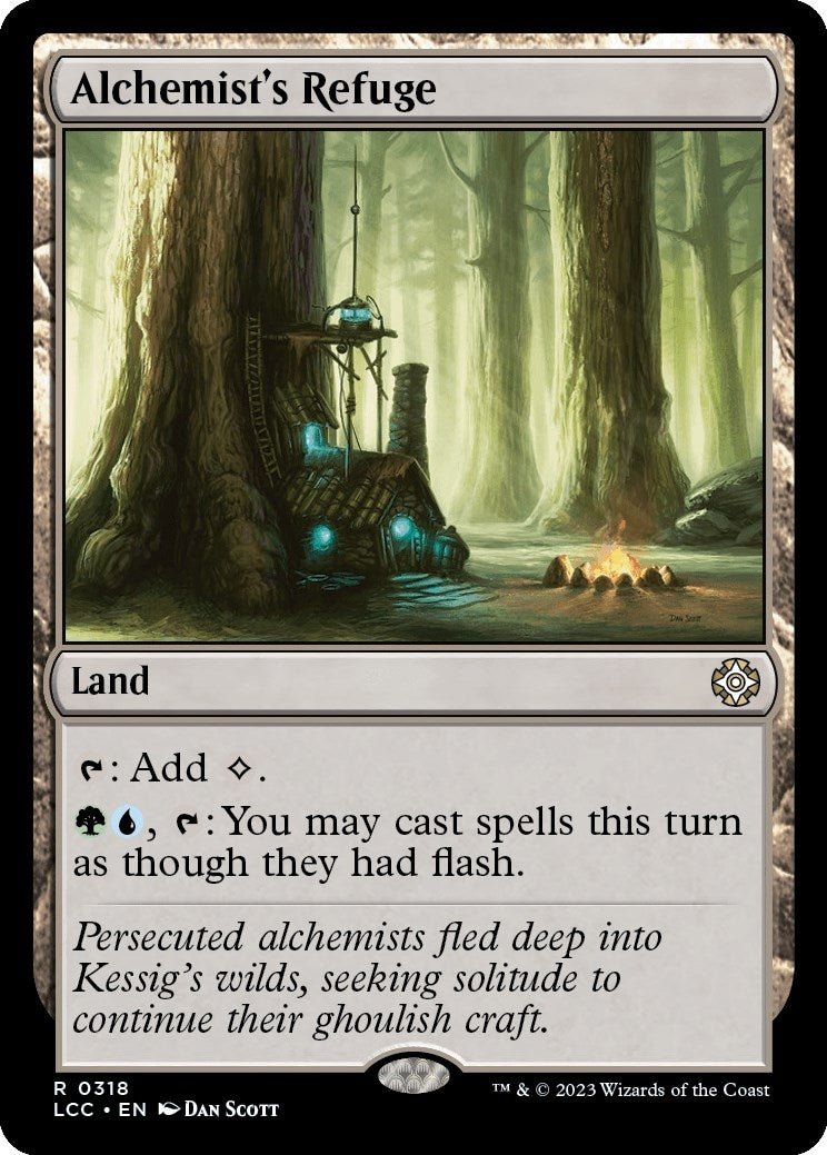 Image for Alchemist's Refuge (318) [The Lost Caverns of Ixalan] - Magic: The Gathering