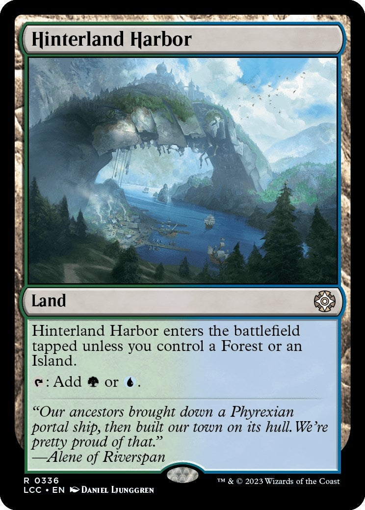 Hinterland Harbor (336) [Commander: The Lost Caverns of Ixalan]