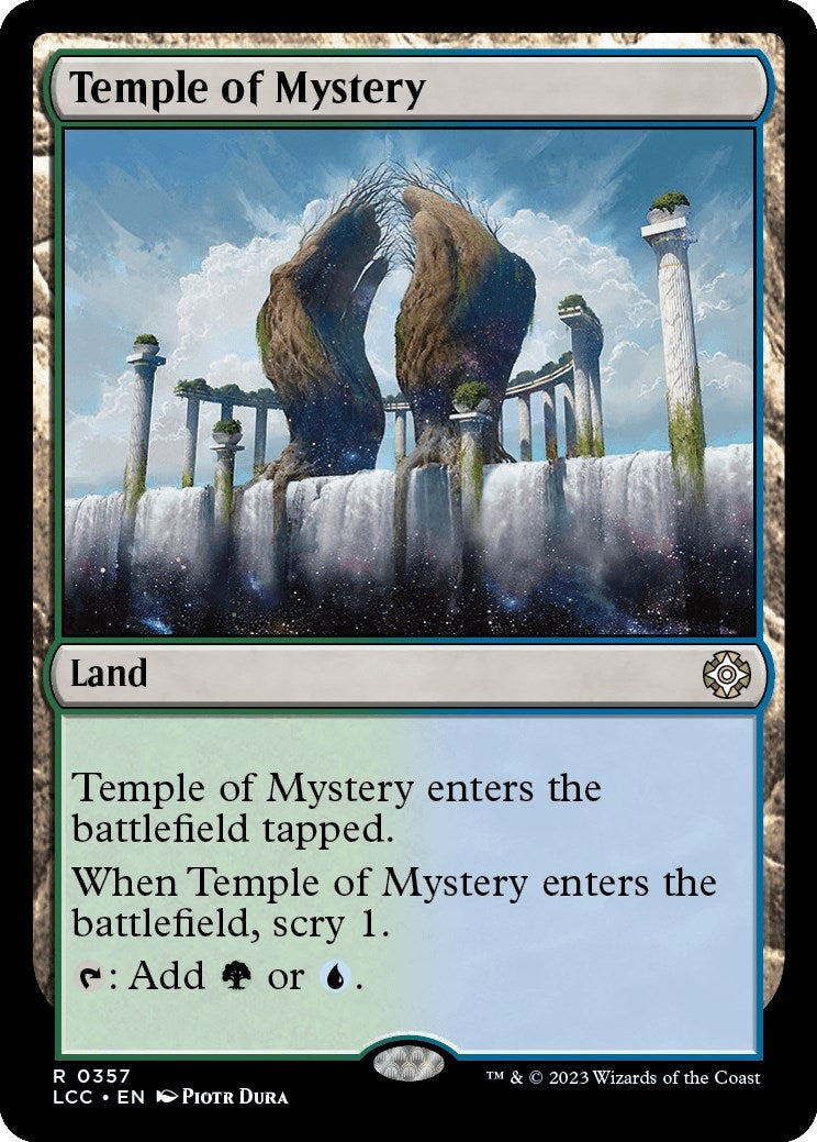 Image for Temple of Mystery (357) [The Lost Caverns of Ixalan] - Magic: The Gathering