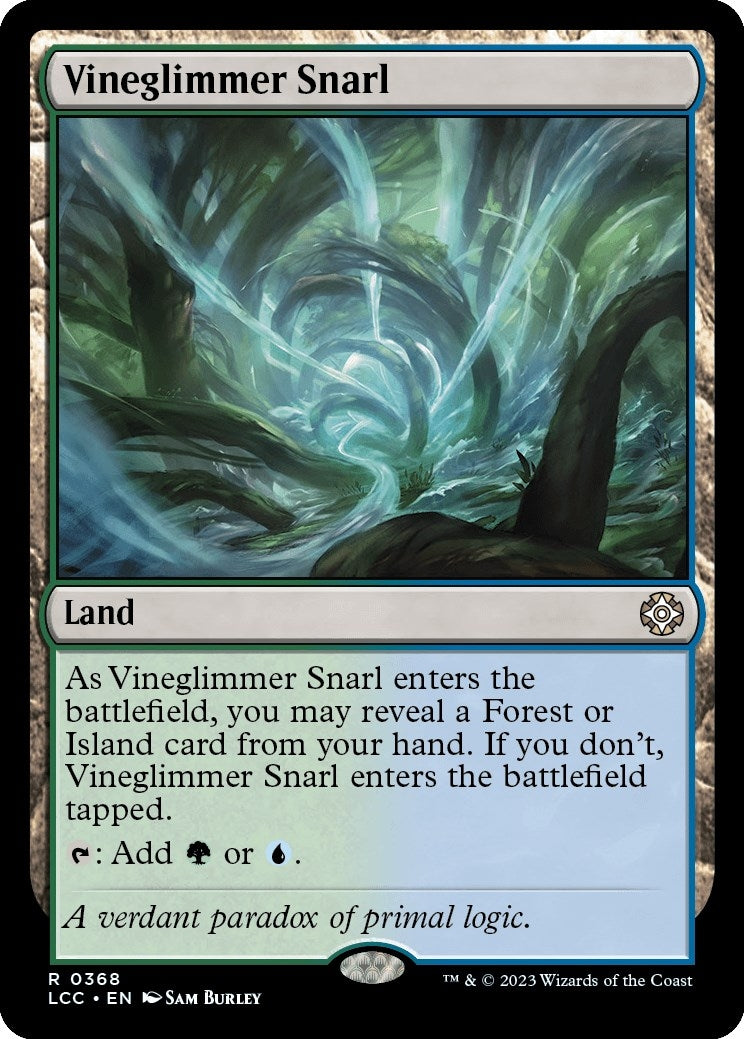 Image for Vineglimmer Snarl (368) [The Lost Caverns of Ixalan] - Magic: The Gathering